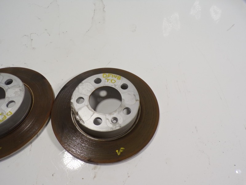 Recambio de disco freno trasero para audi a1 sportback (gba) 1.0 tfsi referencia OEM IAM 2Q0615601H  