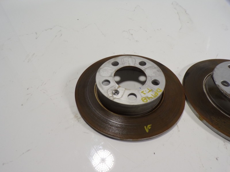 Recambio de disco freno trasero para audi a1 sportback (gba) 1.0 tfsi referencia OEM IAM 2Q0615601H  