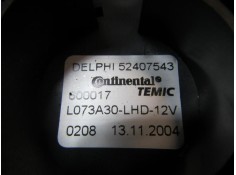 Recambio de motor calefaccion para opel astra h ber. 1.6 16v referencia OEM IAM    2