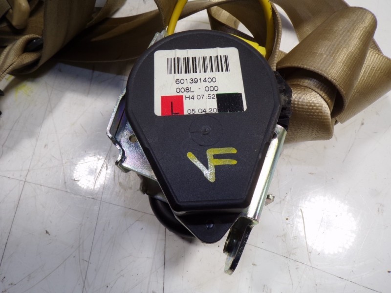 Recambio de cinturon seguridad delantero izquierdo para volkswagen touareg (7la) tdi r5 referencia OEM IAM 7L6857705ANWU 6013914