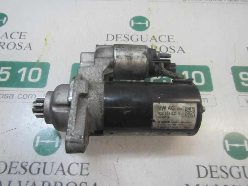 Recambio de motor arranque para seat leon (1p1) reference copa referencia OEM IAM 02Z911024K 02Z911023N 0001123028