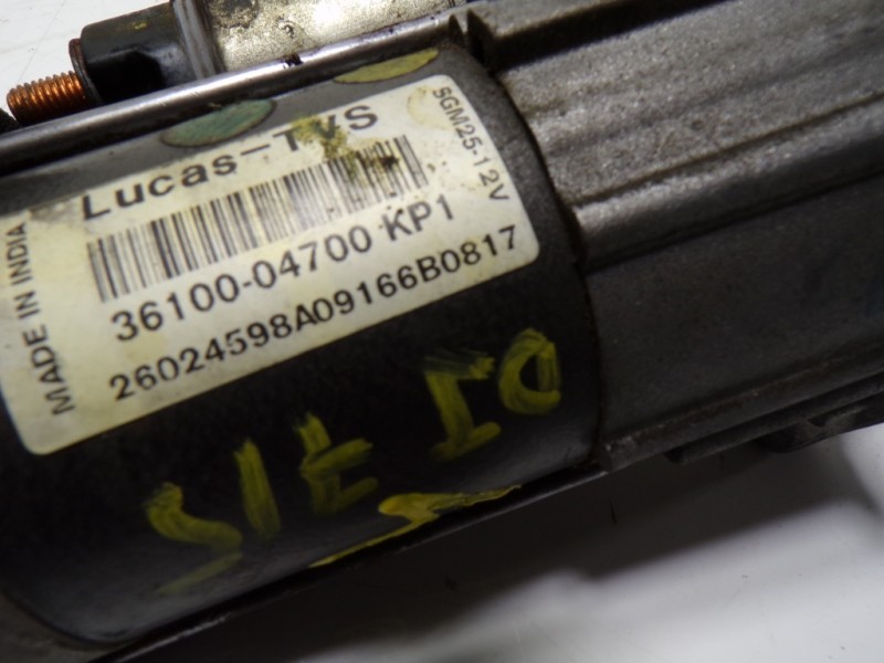 Recambio de motor arranque para hyundai i20 1.2 cat referencia OEM IAM 3610004700 3610004700 3610004700