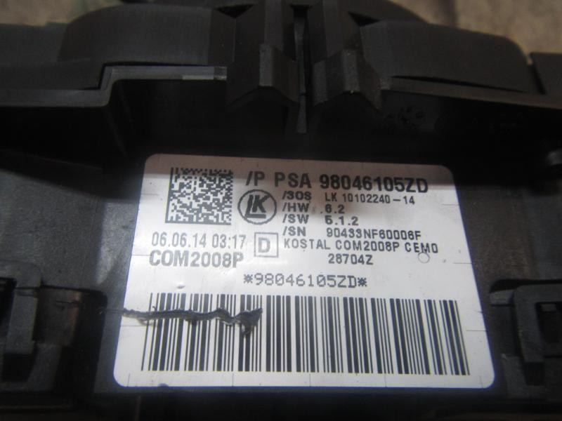 Recambio de mando luces para citroën c4 cactus feel fine referencia OEM IAM 98046105ZD 98046105ZD 