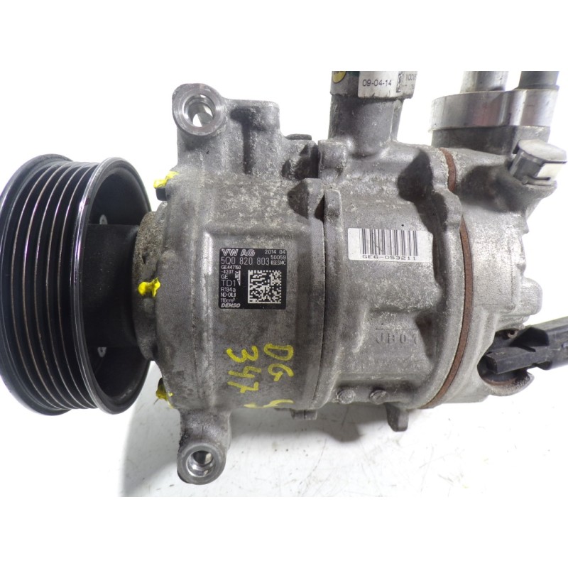 Recambio de compresor aire acondicionado para volkswagen golf vii lim. 2.0 tsi referencia OEM IAM 5Q0820803F 5Q0820803 