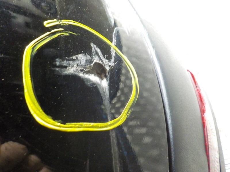 Recambio de paragolpes trasero para volkswagen touareg (7la) tdi r5 referencia OEM IAM 7L6807417DGRU  