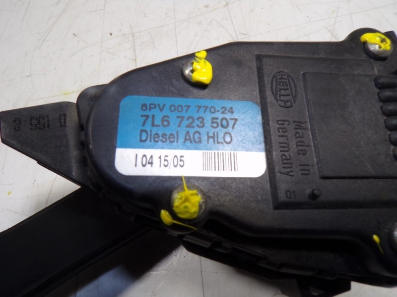 Recambio de potenciometro pedal para volkswagen touareg (7la) tdi r5 referencia OEM IAM 7L6723507 7L6723507 6PV00777024