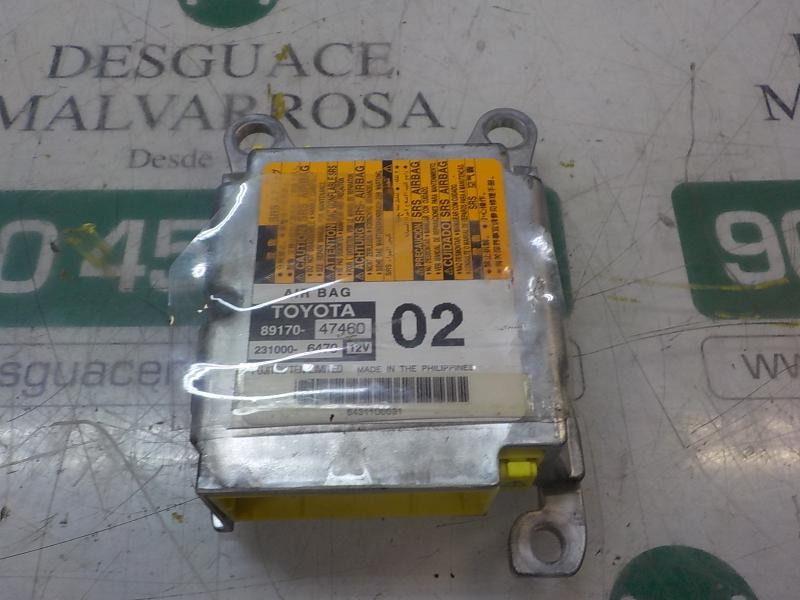 Recambio de centralita airbag para toyota prius (nhw30) 1.8 16v cat (híbrido) referencia OEM IAM 8917047460 8917047460 