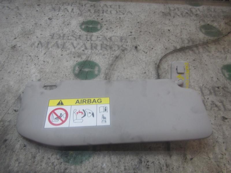 Recambio de parasol derecho para citroën c4 cactus feel fine referencia OEM IAM 98115412BJ  