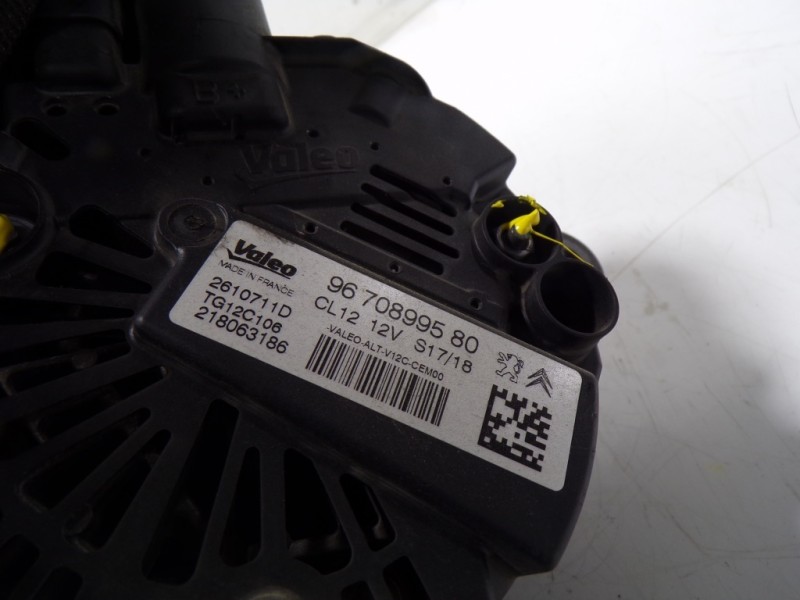 Recambio de alternador para opel crossland x 1.2 referencia OEM IAM 3640165 9670899580 