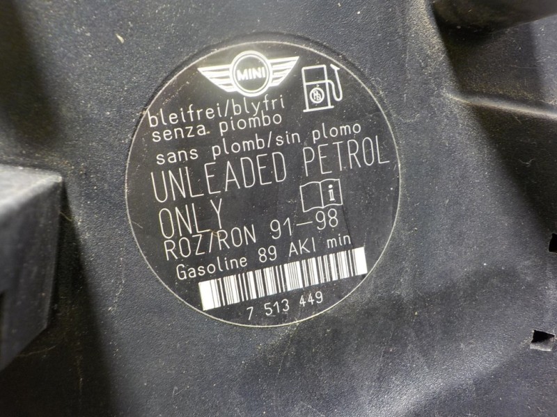 Recambio de tapa combustible para bmw mini (r56) 1.4 16v cat referencia OEM IAM   