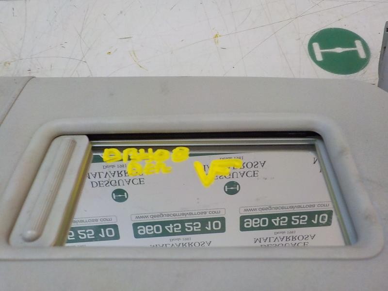 Recambio de parasol derecho para audi a3 sportback (8p) 2.0 tdi referencia OEM IAM 8P0857552A9V4  