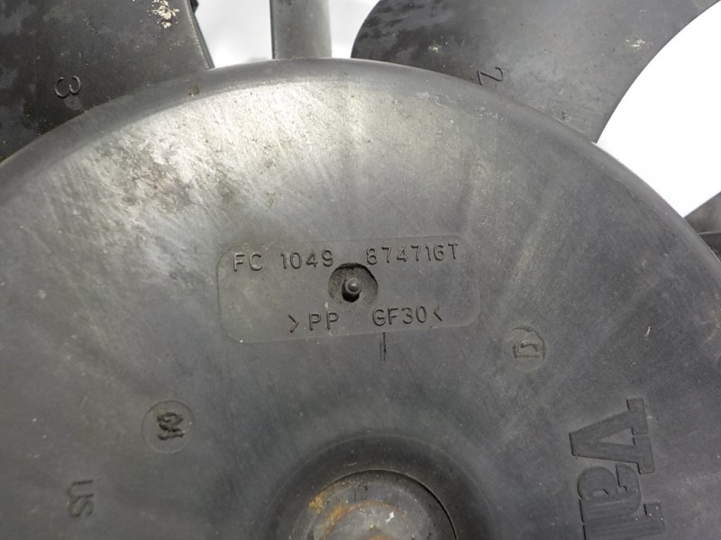 Recambio de electroventilador para peugeot rcz 1.6 16v turbo referencia OEM IAM 1253K4 1049874716T 