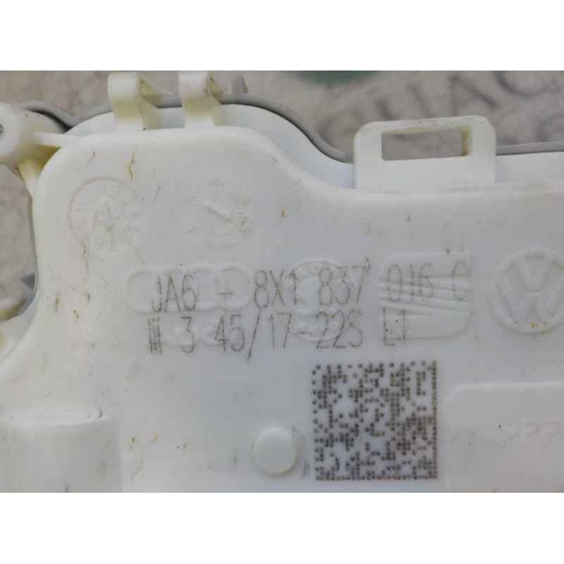 Recambio de cerradura puerta delantera derecha para audi a3 sportback (8vf) 1.6 tdi referencia OEM IAM 8X1837016C  