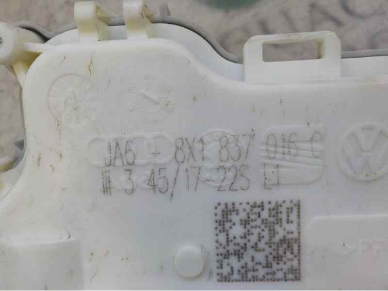 Recambio de cerradura puerta delantera derecha para audi a3 sportback (8vf) 1.6 tdi referencia OEM IAM 8X1837016C  