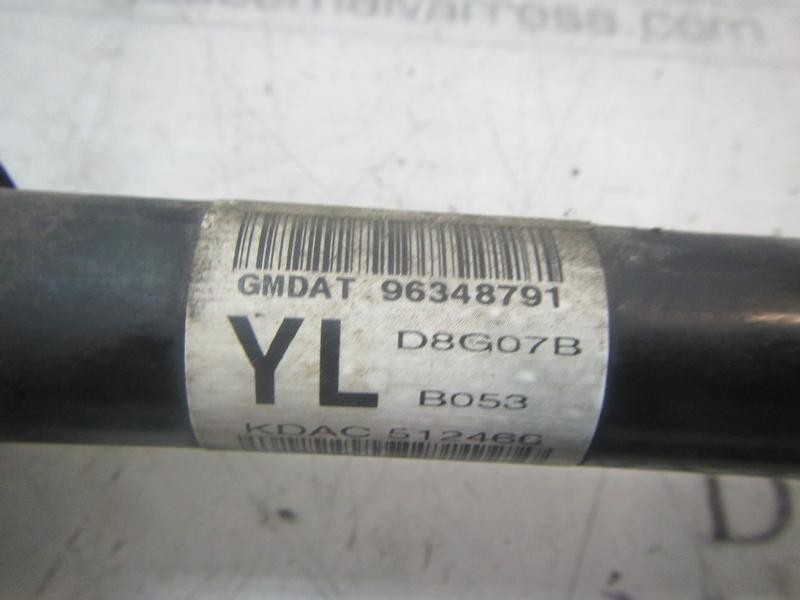 Recambio de transmision derecha para chevrolet aveo 1.4 cat referencia OEM IAM   