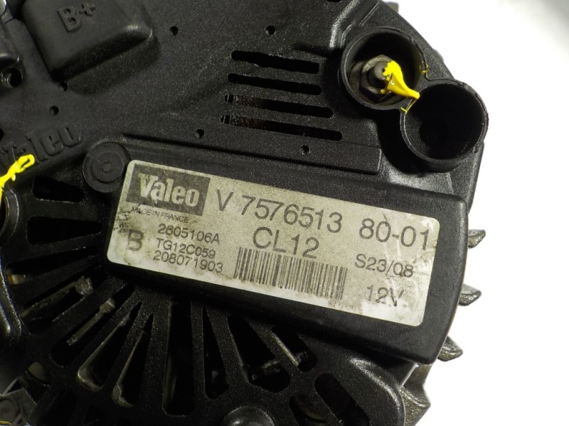 Recambio de alternador para peugeot 207 cc sport referencia OEM IAM  V757651380 