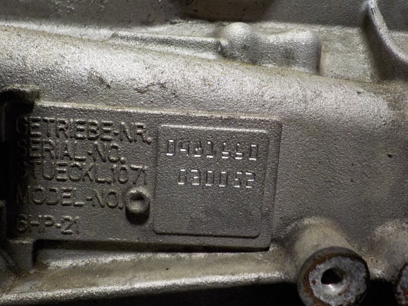 Recambio de caja cambios para bmw serie 1 berlina (e81/e87) 120d referencia OEM IAM   