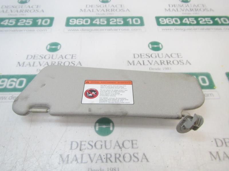 Recambio de parasol derecho para chevrolet aveo 1.2 cat referencia OEM IAM   