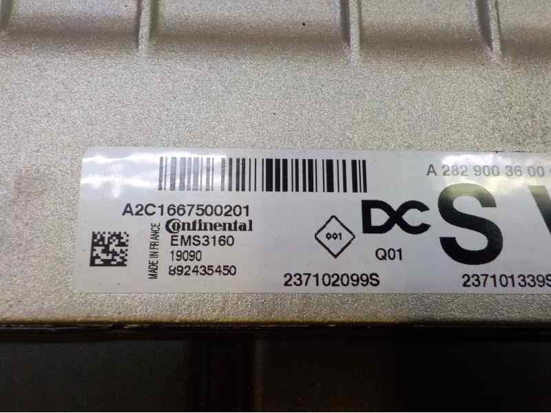 Recambio de centralita motor uce para renault megane iv berlina 5p 1.3 tce referencia OEM IAM   