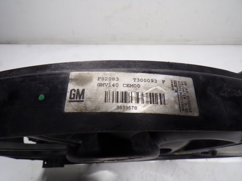 Recambio de electroventilador para opel crossland x 1.2 referencia OEM IAM 3639678 3639678 