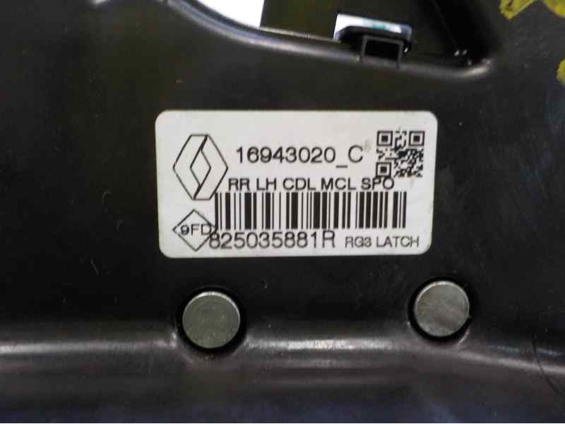 Recambio de cerradura puerta trasera izquierda para renault megane iv berlina 5p 1.3 tce referencia OEM IAM   