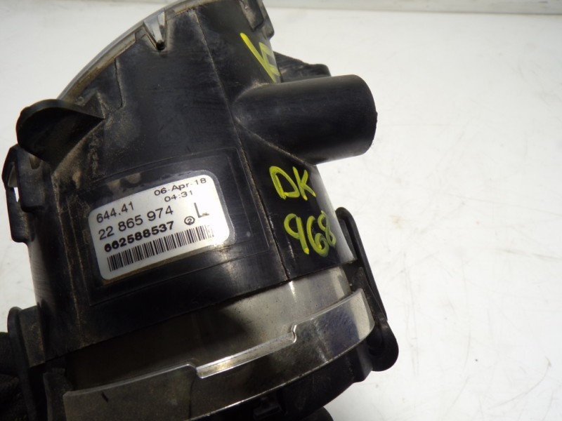 Recambio de faro antiniebla izquierdo para opel crossland x 1.2 referencia OEM IAM 22865974 662588537 