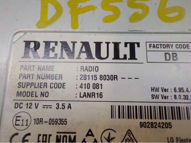 Recambio de sistema audio / radio cd para renault megane iv berlina 5p 1.3 tce referencia OEM IAM   