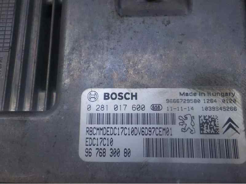 Recambio de centralita motor uce para peugeot partner kombi 1.6 16v hdi fap referencia OEM IAM   