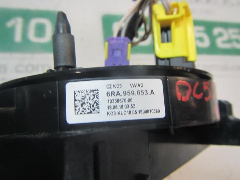 Recambio de anillo airbag para seat arona style referencia OEM IAM 6RA959653A 6RA959653A 