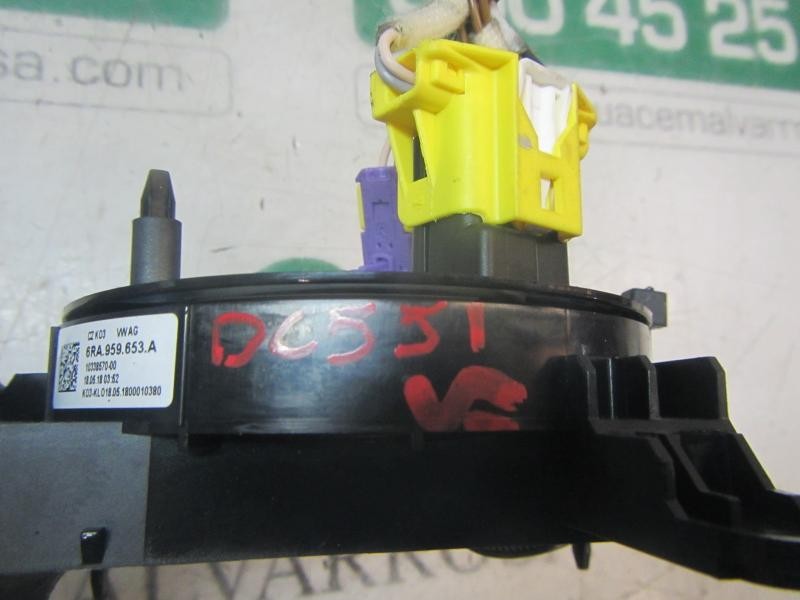 Recambio de anillo airbag para seat arona style referencia OEM IAM 6RA959653A 6RA959653A 