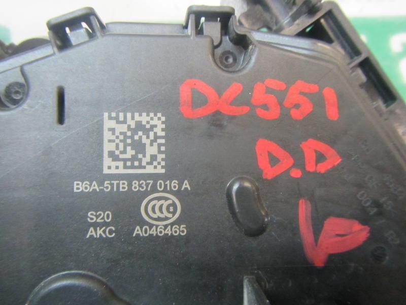 Recambio de cerradura puerta delantera derecha para seat arona style referencia OEM IAM 5TB837016A B6A5TB837016A 