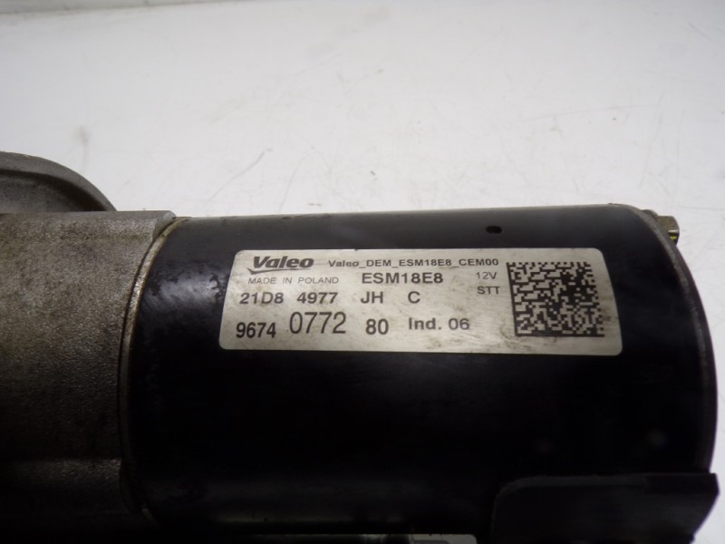 Recambio de motor arranque para opel crossland x 1.2 referencia OEM IAM 3640163 9674077280 