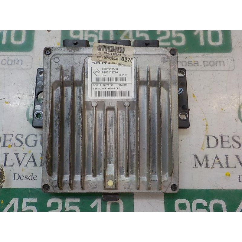 Recambio de centralita motor uce para renault kangoo 1.5 dci diesel referencia OEM IAM   