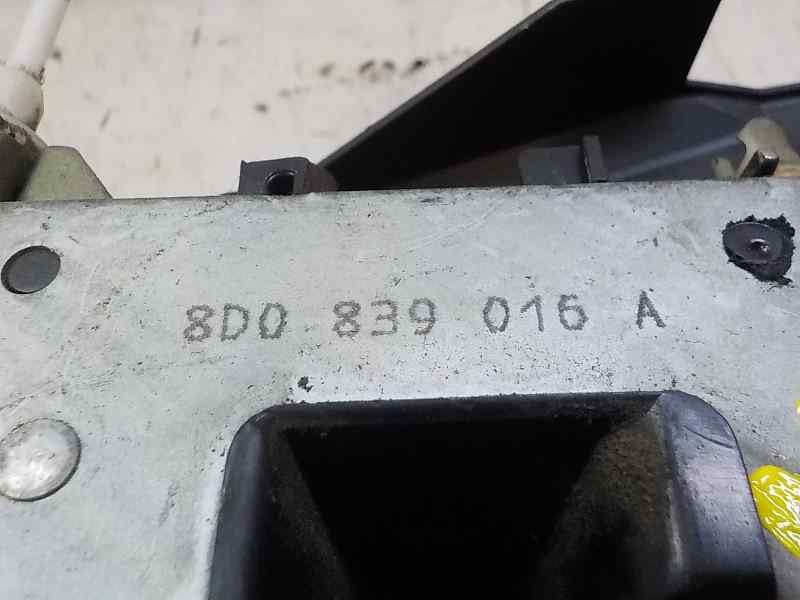 Recambio de cerradura puerta trasera derecha para audi a3 (8l) 1.9 tdi referencia OEM IAM 8D0839016A  