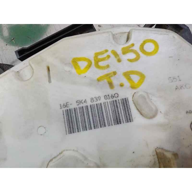 Recambio de cerradura puerta trasera derecha para volkswagen golf vii lim. 1.6 tdi dpf referencia OEM IAM   