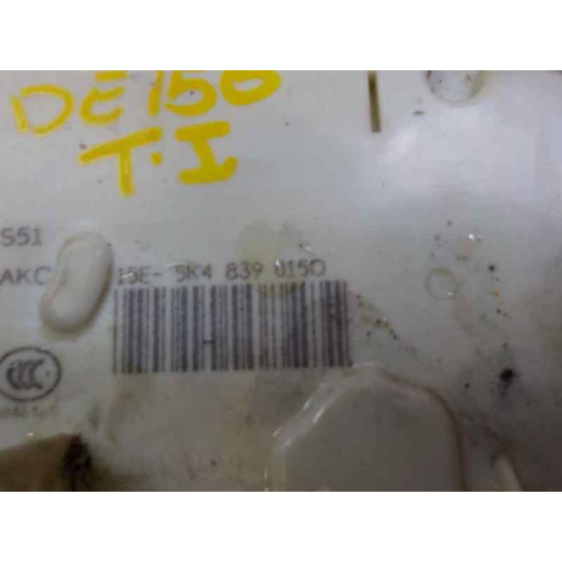 Recambio de cerradura puerta trasera izquierda para volkswagen golf vii lim. 1.6 tdi dpf referencia OEM IAM   