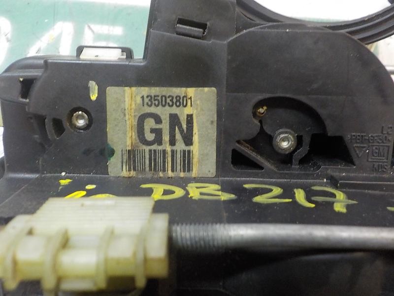 Recambio de cerradura puerta delantera izquierda para opel insignia berlina sport referencia OEM IAM 13503149 13503801 