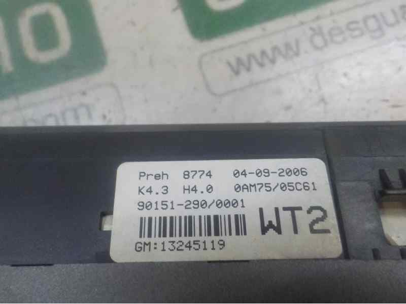 Recambio de mando climatizador para opel zafira b 1.9 cdti referencia OEM IAM   