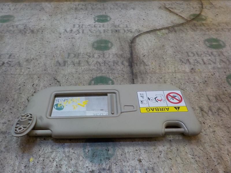 Recambio de parasol derecho para kia carens ( ) 1.7 crdi cat referencia OEM IAM 85220A4100DCM  