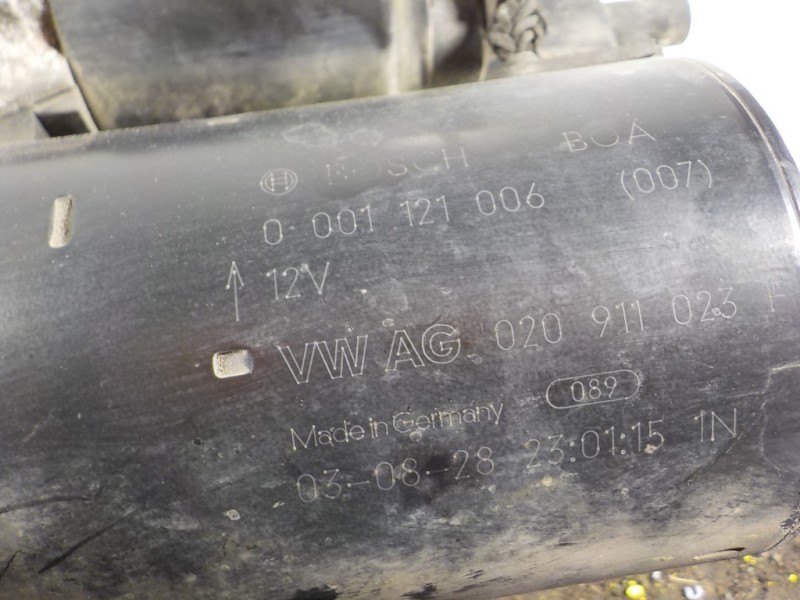 Recambio de motor arranque para seat leon (1m1) 1.6 16v referencia OEM IAM  020911023 