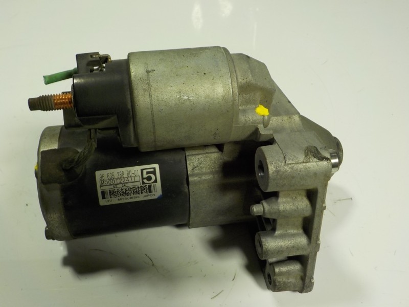 Recambio de motor arranque para peugeot 208 1.4 hdi fap referencia OEM IAM 5802Z8 9663528880 M000T22471