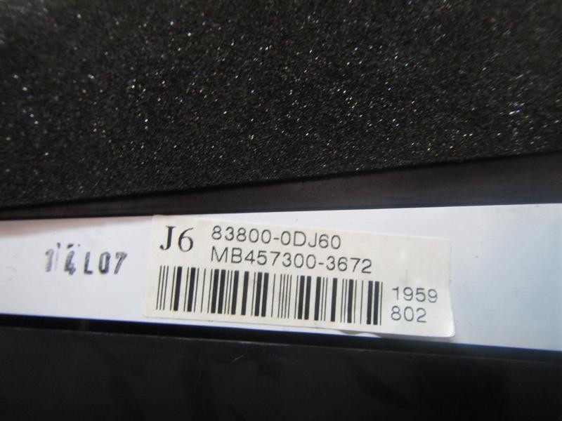 Recambio de cuadro instrumentos para toyota yaris 1.3 16v cat referencia OEM IAM 838000DJ60 838000DJ60 MB4573003672