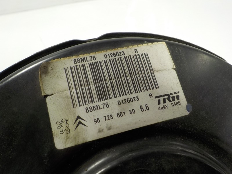 Recambio de servofreno para peugeot 208 1.4 hdi fap referencia OEM IAM 1606859880 9672866180 