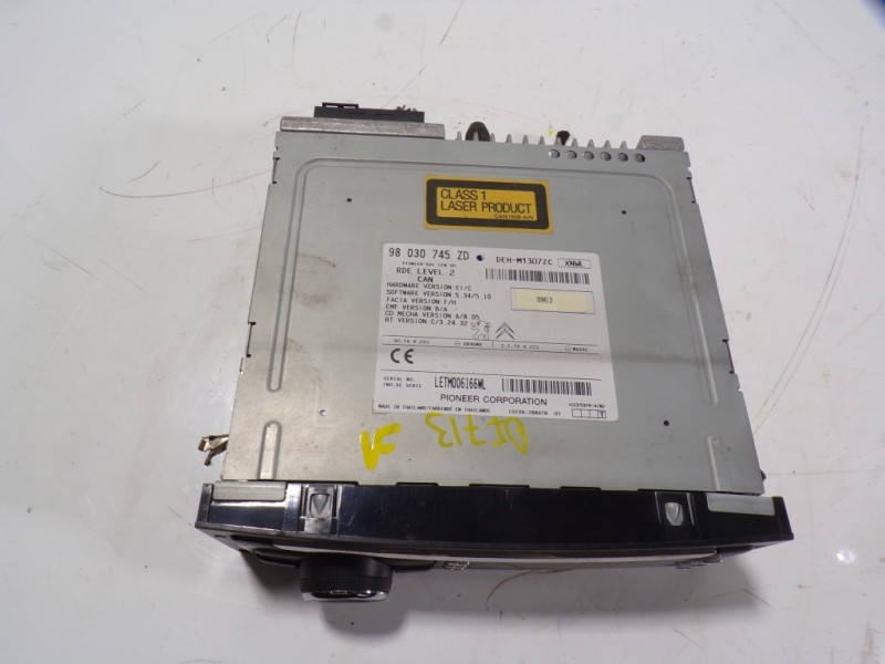 Recambio de sistema audio / radio cd para peugeot 208 1.4 hdi fap referencia OEM IAM 16087579ZD 98030745ZD 