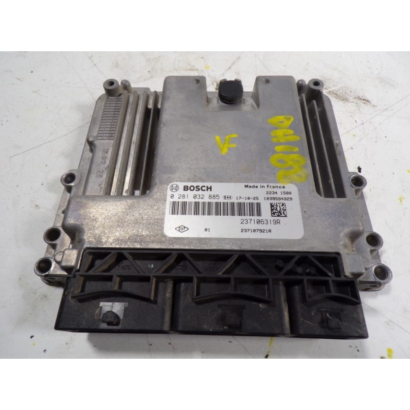 Recambio de centralita motor uce para renault kangoo 1.5 dci diesel fap referencia OEM IAM  237106319R 