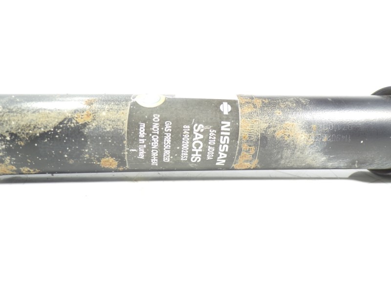 Recambio de amortiguador trasero izquierdo para nissan qashqai (j10) acenta referencia OEM IAM E6210JD03A  