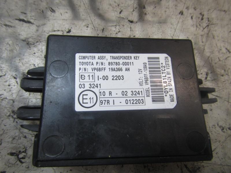 Recambio de modulo electronico para toyota yaris 1.3 16v cat referencia OEM IAM 897800D011 897800D011 