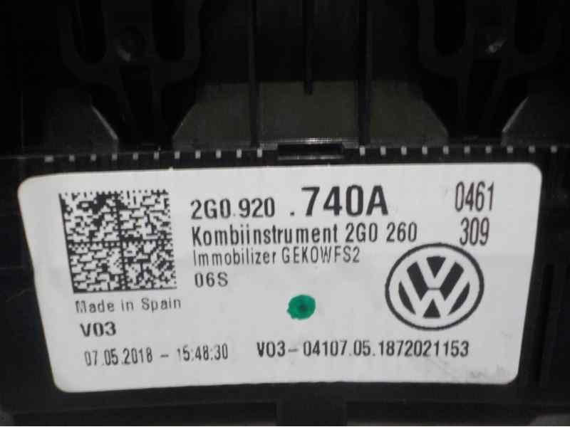 Recambio de cuadro instrumentos para volkswagen polo sport referencia OEM IAM 2G0920740A 2G0920740A A2C11336300