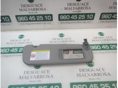 Recambio de parasol derecho para hyundai veloster sport s referencia OEM IAM 852202V0308M   2