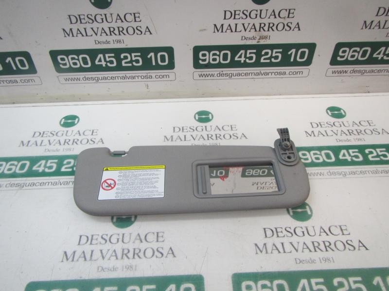 Recambio de parasol derecho para hyundai veloster sport s referencia OEM IAM 852202V0308M  